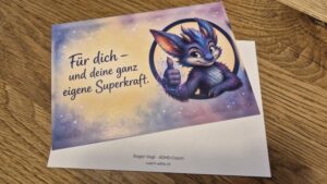 KIMO Postkarte – Für dich und deine ganz eigene Superkraft
