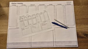 Wochenplaner – Meine Woche im Blick